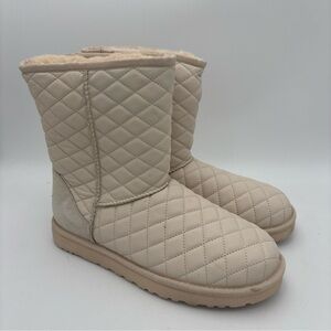 UGG Quilted Beige Women's Boots